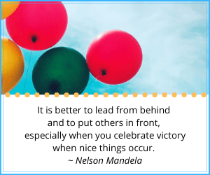 Quote by Nelson Mandela on Celebration
