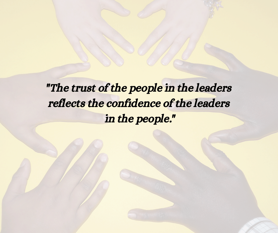Quote from Paulo Freire on leaders trusting their followers