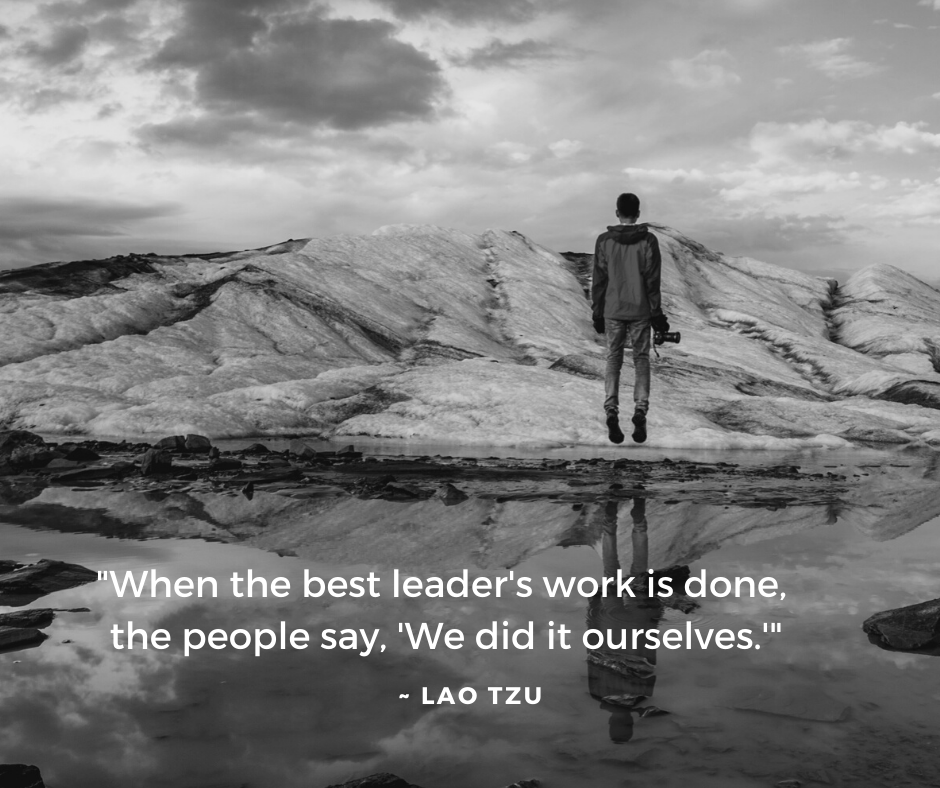 Quote from Lao Tzu on giving credit
